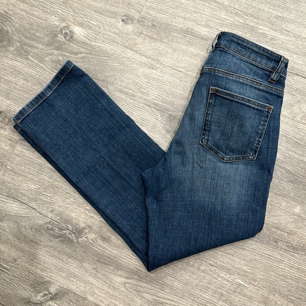Eileen Fisher Straight Leg Medium Wash Jeans Size 4